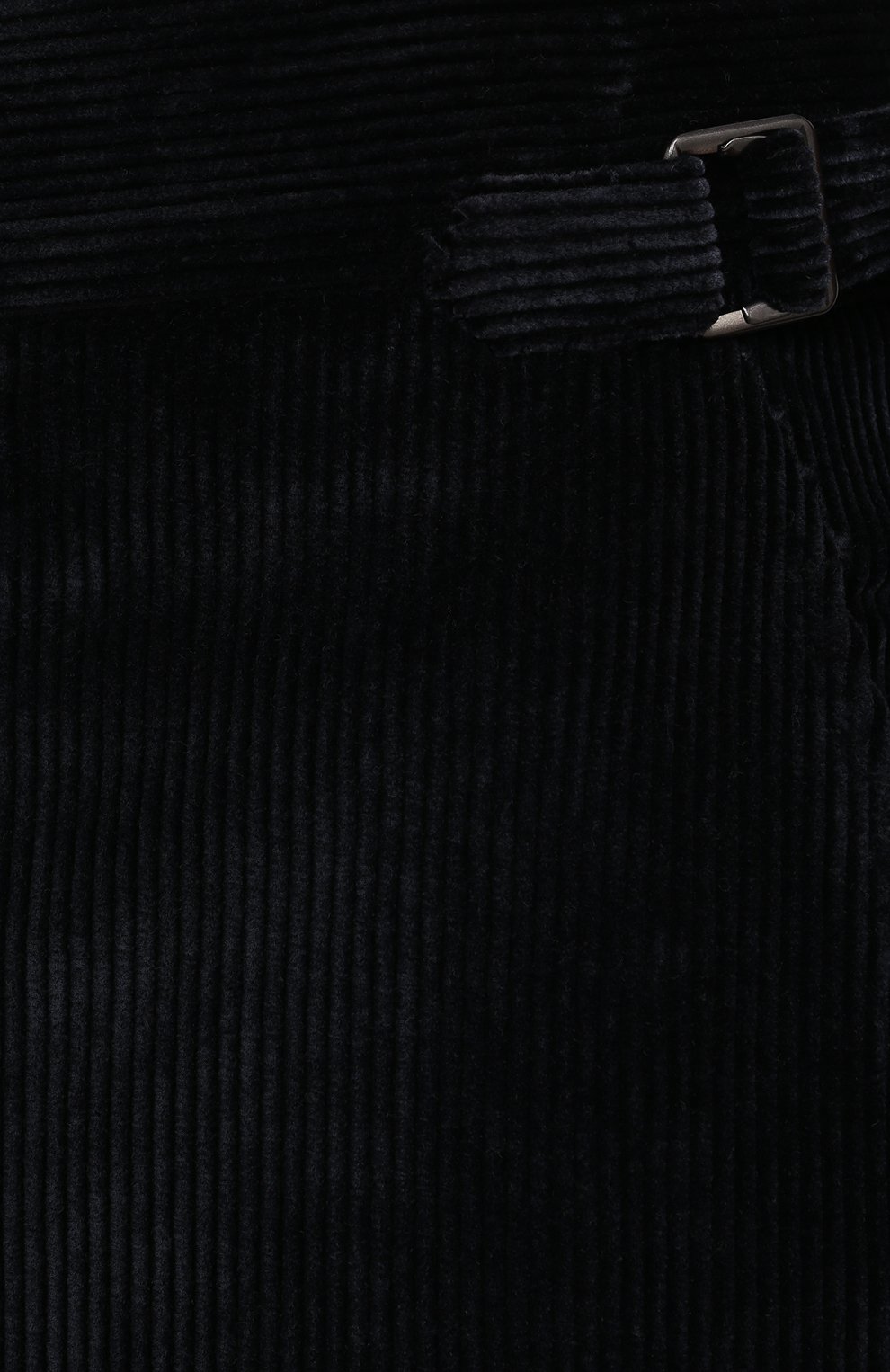 Мужские брюки TOM FORD темно-синего цвета, арт. 2VER22/610041 | Фото 5 (Длина (брюки, джинсы): Стандартные; Случай: Повседневный; Материал внешний: Синтетический материал, Хлопок; Материал подклада: Купро; Стили: Кэжуэл)