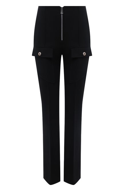 Женские шерстяные брюки BOTTEGA VENETA черного цвета по цене 115500 руб., арт. 661375/V0IV0 | Фото 1
