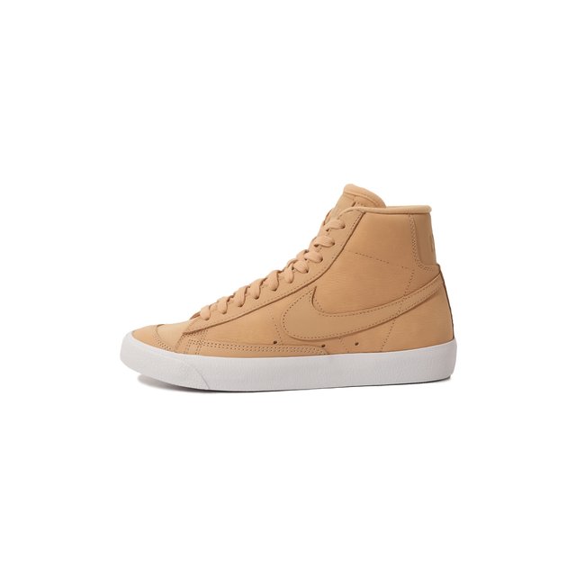 Кожаные кеды Nike Blazer Mid Premium Nike  DQ7572-200 Фото 4