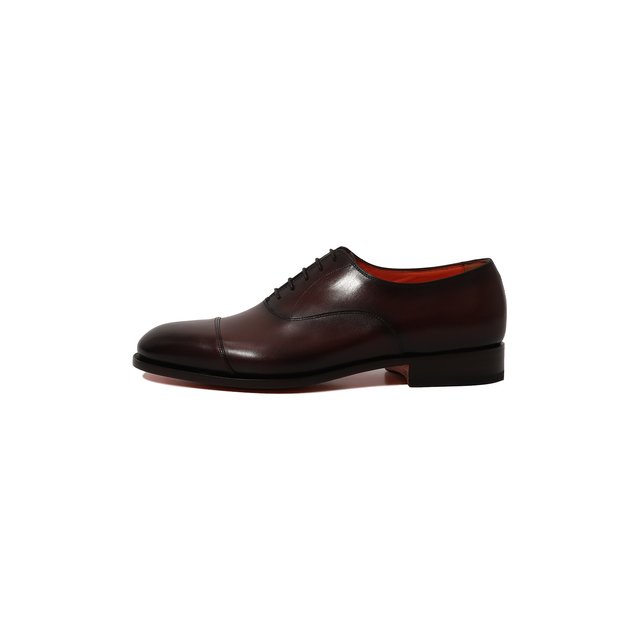 фото Кожаные оксфорды santoni