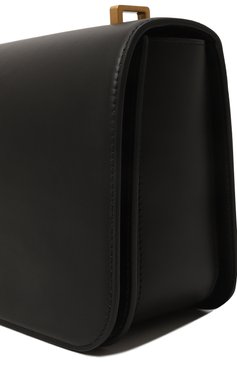 Женская сумка heritage FRENZLAUER черного цвета, арт. HERITAGE BAG/W1 | Фото 3 (Сумки-технические: Сумки через плечо; Материал: Натуральная кожа; Ремень/цепочка: На ремешке; Размер: small)