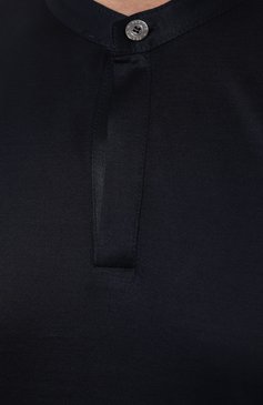 Мужская хлопковая пижама FRETTE темно-синего цвета, арт. 22200855 00F 00914 | Фото 7 (Рукава: Длинные; Длина (брюки, джинсы): Стандартные; Re-sync: On; Кросс-КТ: домашняя одежда; Длина (для топов): Стандартные; Материал сплава: Проставлено; Матер иал внешний: Хлопок; Драгоценные камни: Проставлено)