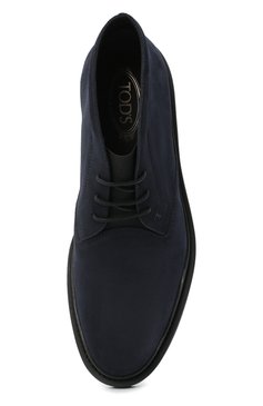 Мужские замшевые ботинки TOD’S темно-синего цвета, арт. XXM89B0DM50HSE | Фото 5 (Материал внешний: Кожа, Замша; Мужское Кросс-КТ: Ботинки-обувь, Дезерты-обувь; Материал внутренний: Натуральная кожа; Региональные ограничения белый список (Axapta Mercury): RU; Материал утеплителя: Без утеплителя; Длина стельки: 29, 29,4, 29,8, 30,7, 31,5, 24,8, 25,7, 26,1, 26,5, 26,9, 27,4, 27,8, 28,2, 28,6; толщина подошвы: 2,5; ширина носка стельки: 9,5; высота каблука: 4,5)