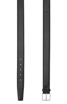 Мужской кожаный ремень BARRETT черного цвета, арт. 81B536.4/CERV0 | Фото 2 (Материал: Натуральная кожа; Материал сплава: Проставлено; Нос: Не проставлено; Случай: Формальный)