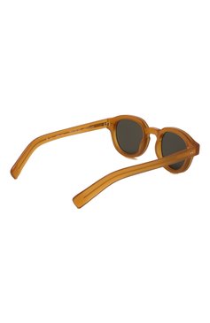 Женские солнцезащитные очки KALEOS оранжевого цвета, арт. H0FFMANN C-003 | Фото 5 (Кросс-КТ: С/з-унисекс; Материал: Пластик; Тип очков: С/з; Очки форма: Круглые; Оптика Гендер: оптика-унисекс)