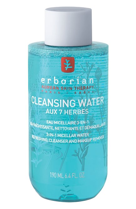 Очищающая мицеллярная вода 7 herbs (190ml) ERBORIAN бесцветного цвета, арт. 783858 | Фото 1 (Статус проверки: Проверена категория; Тип продукта: Мицелярная вода; Назначение: Для лица)
