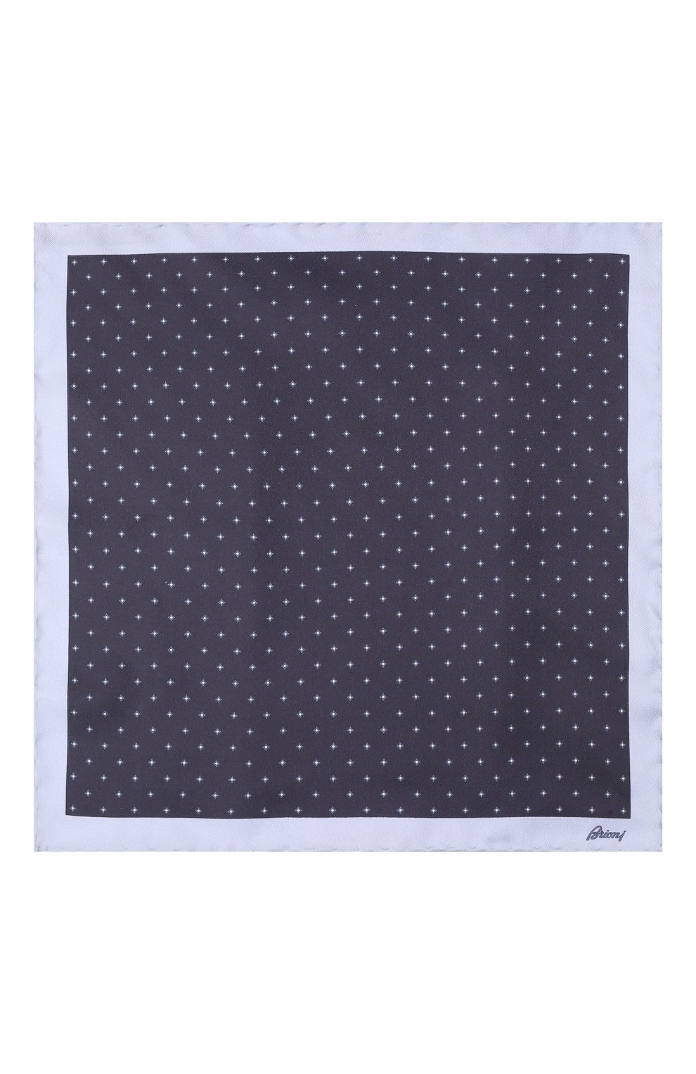 Мужской комплект из галстука и платка BRIONI темно-синего цвета, арт. 08A900/P1477 | Фото 7 (Материал: Текстиль, Шелк)