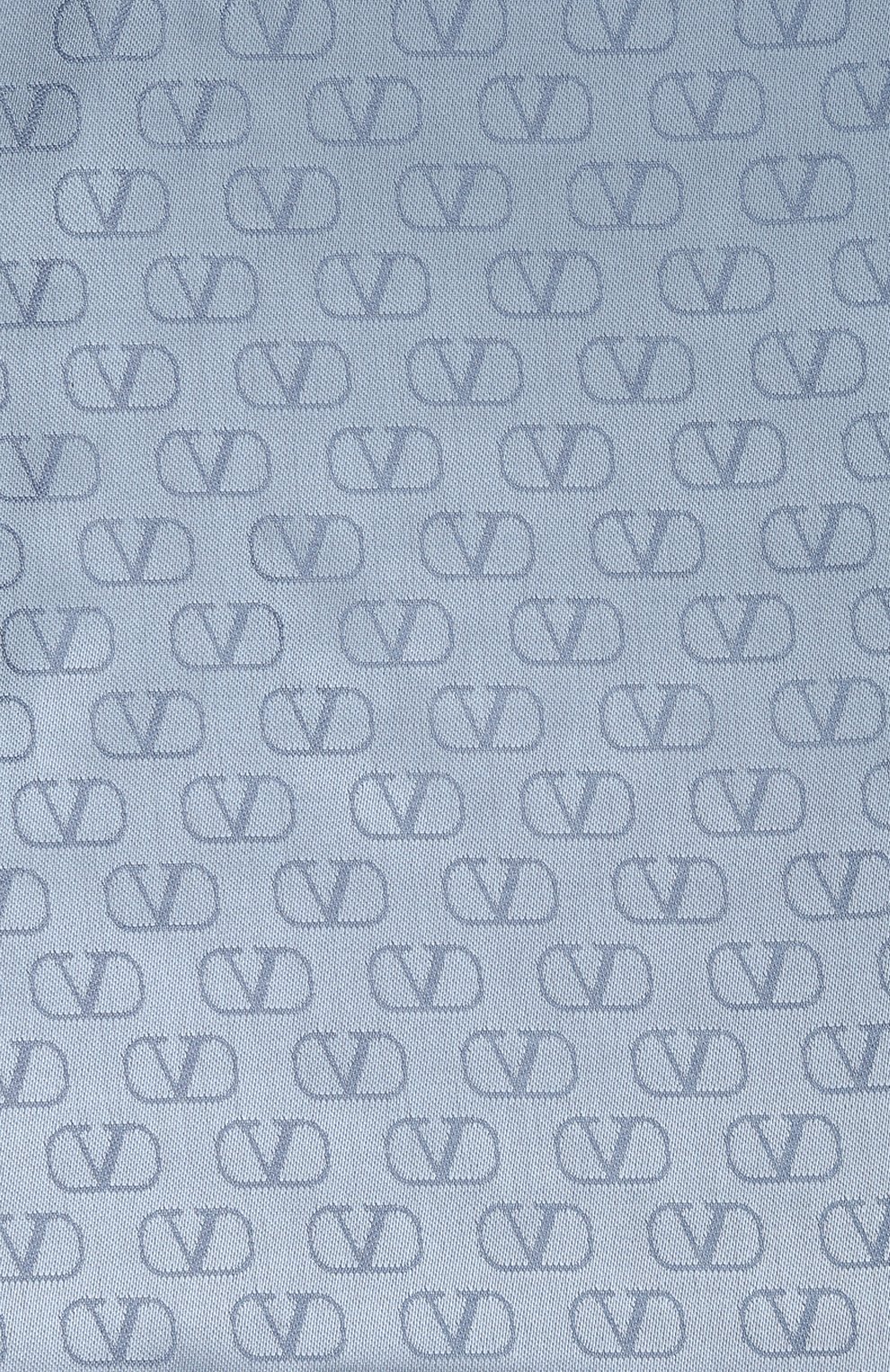 Женская шаль из смеси шелка и шерсти VALENTINO голубого цвета, арт. TW2ED007/AJB | Фото 3 (Материал: Текстиль, Шерсть, Шелк; Региональные ограничения белый список (Axapta Mercury): RU)