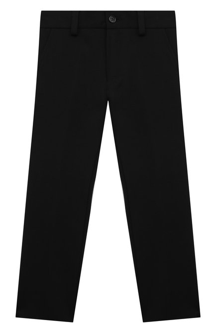 Детские брюки DAL LAGO черного цвета по  цене 11200 руб., арт. N107D/8111/4-6 | Фото 1