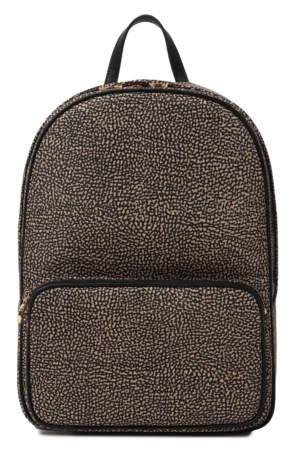 Женский рюкзак portrait medium BORBONESE темно-бежевого цвета, арт. 933028 | Фото 1 (Материал: Текстиль; Стили: Кэжуэл)