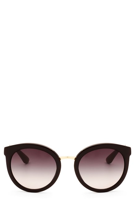 Женские солнцезащитные очки DOLCE & GABBANA черного цвета, арт. 4268-501/8G | Фото 1 (Статус проверки: Проверена категория, Требуются правки; Тип очков: С/з; Оптика Гендер: оптика-женское; Очки форма: Круглые)