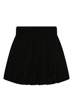 Детская юбка DESIGNERS CAT черного цвета, арт. 100000K01001245/4A-8A | Фото 2 (Материал внешний: Синтетический материал; Материал сплава: Проставлено; Нос: Не проставлено; Материал подклада: Хлопок)