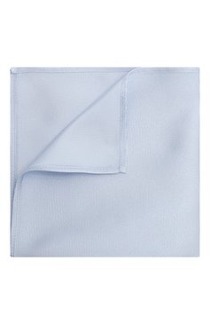 Мужской шелковый платок VAN LAACK голубого цвета, арт. LE0N-ME/K04264 | Фото 1 (Материал: Текстиль, Шелк; Материал сплава: Проставлено; Нос: Не проставлено)