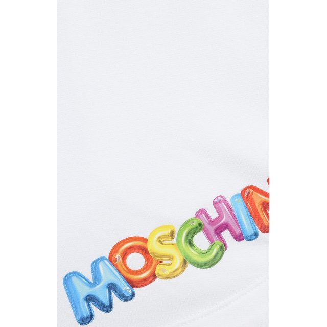 Хлопковые шорты Moschino HDQ00Z/LDA00/4-8 Фото 3