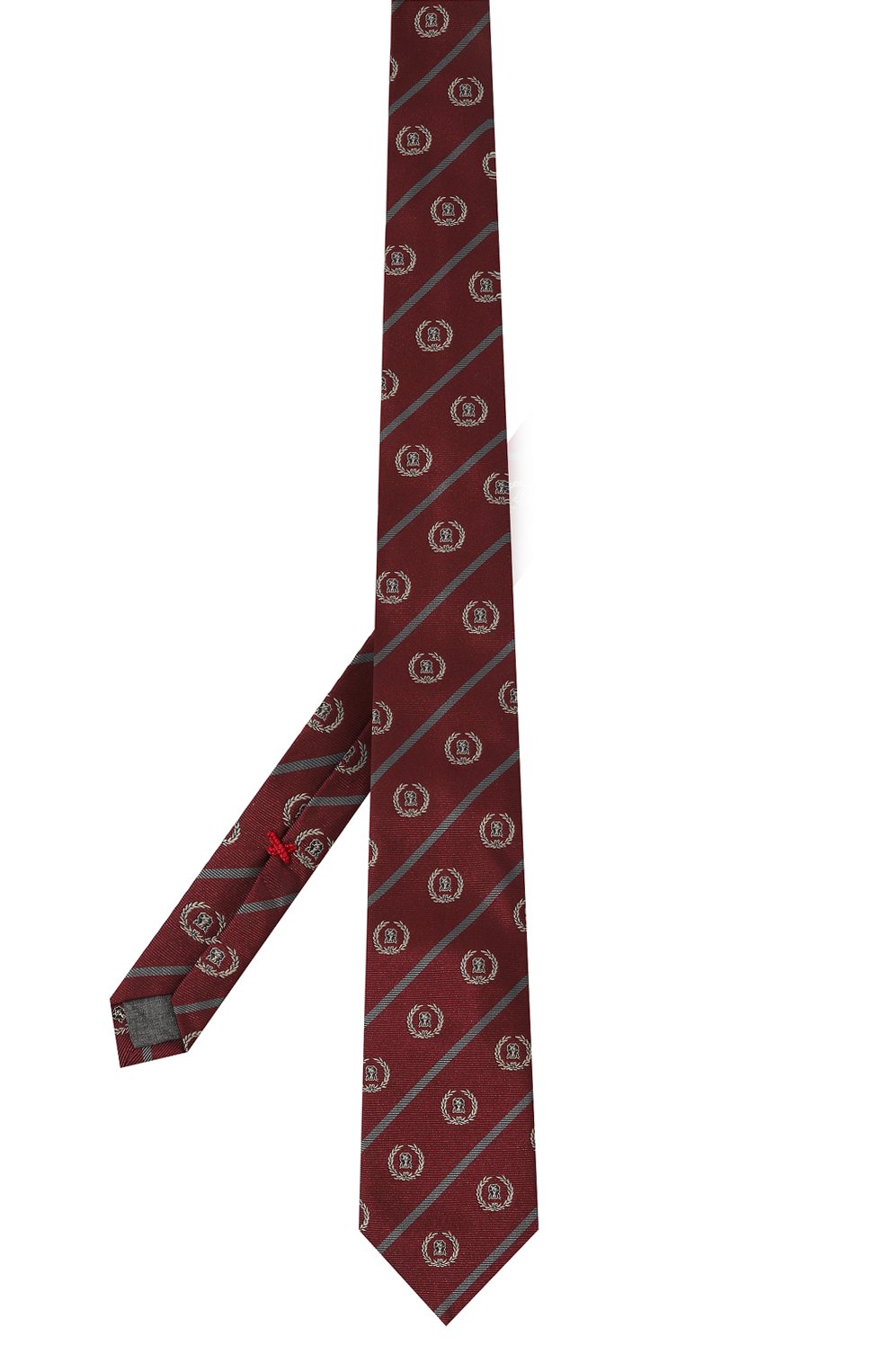 Шелковый галстук Brunello Cucinelli BV891W505 Фото 2