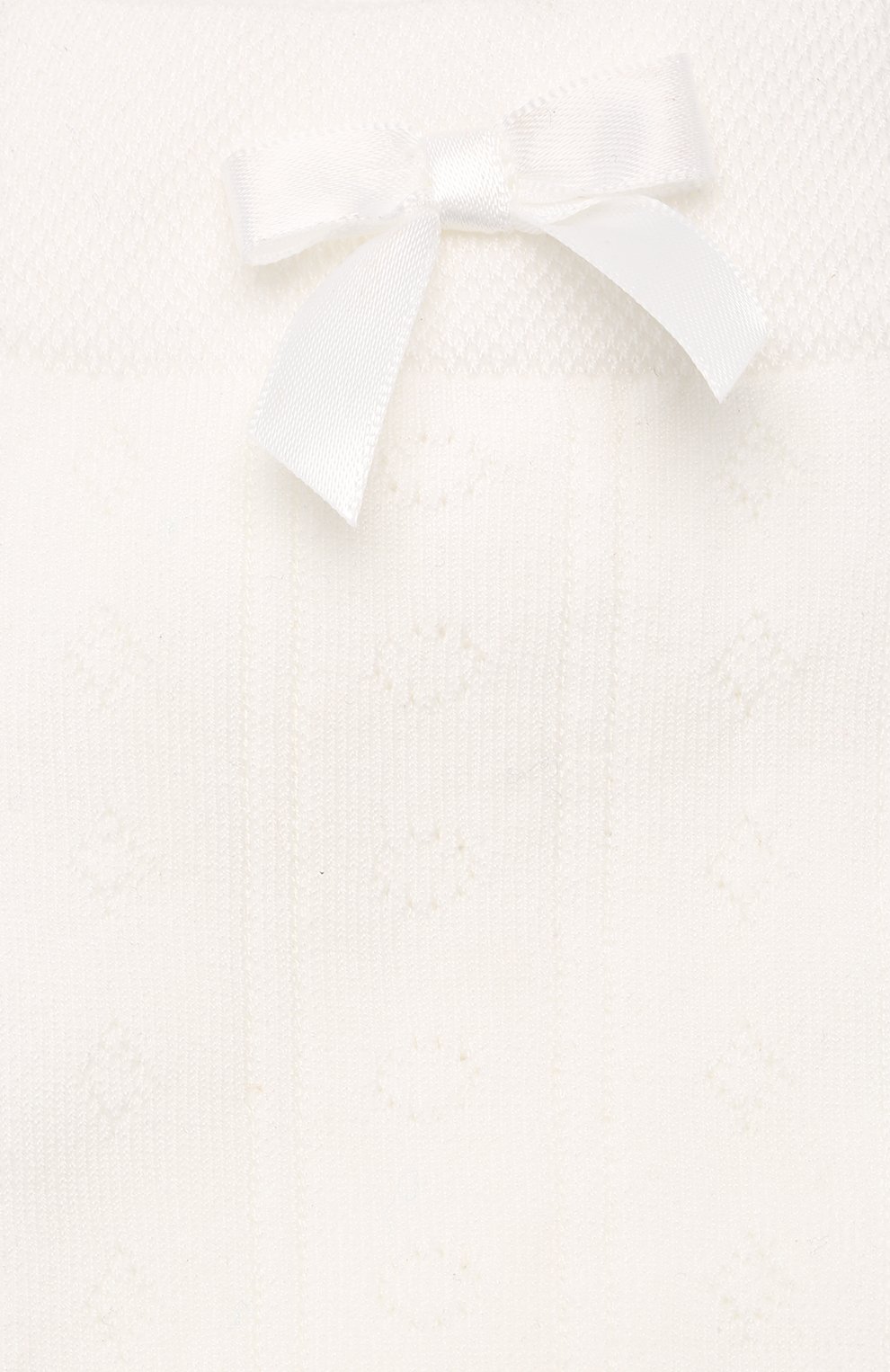 Детские гольфы FALKE белого цвета, арт. 11851 | Фото 2 (Материал: Текстиль, Хлопок; Кросс-КТ: Гольфы)