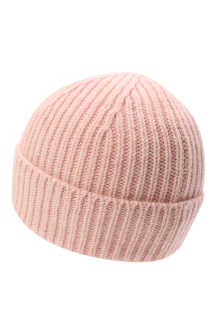 Детского шерстяная шапка ACNE STUDIOS светло-розового цвета, арт. D40006 | Фото 2 (Материал: Шерсть, Текстиль)