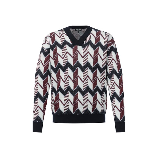 Пуловер из кашемира и шелка Giorgio Armani 6HSM16/SM14Z