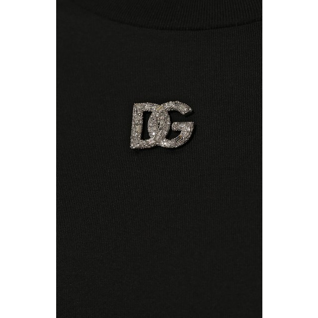 Хлопковая футболка Dolce & Gabbana  F8N08Z/G7B3U Фото 5