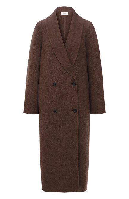 Женское пальто из шерсти и кашемира THE ROW светло-коричневого цвета по цене 488000 руб., арт. 5880W2101 | Фото 1