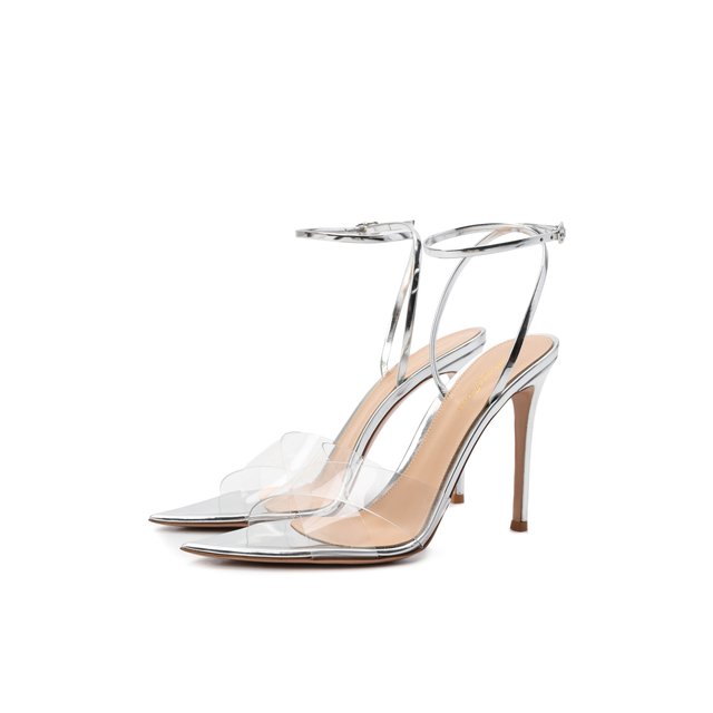 Комбинированные босоножки Stark Gianvito Rossi G31205.15RIC.GMETRAR