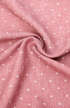 Мужской шелковый платок BRUNELLO CUCINELLI розового цвета, арт. MW8780091 | Фото 2 (Материал: Текстиль, Шелк)