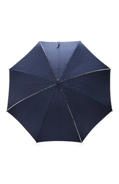 Мужской зонт-трость PASOTTI OMBRELLI темно-синего цвета, арт. 416N/PLAT. BLU+TESCHI/W33 | Фото 1 (Материал: Текстиль, Синтетический материал, Металл)