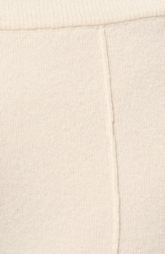 Женские брюки из шерсти и вискозы PIETRO BRUNELLI белого цвета, арт. PNB001/WS0011 | Фото 5 (Силуэт Ж (брюки и джинсы): Широкие; Материал внешний: Шерсть, Вискоза; Длина (брюки, джинсы): Стандартные; Женское Кросс-КТ: Брюки-одежда; Кросс-КТ: Трикотаж; Материал сплава: Проставлено; Драгоценные камни: Проставлено; Стили: Кэжуэл)