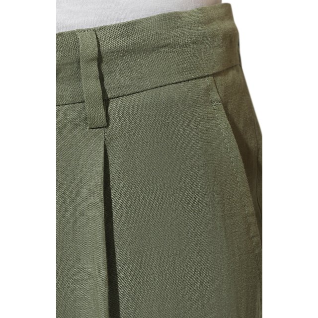 фото Льняные брюки-карго gran sasso