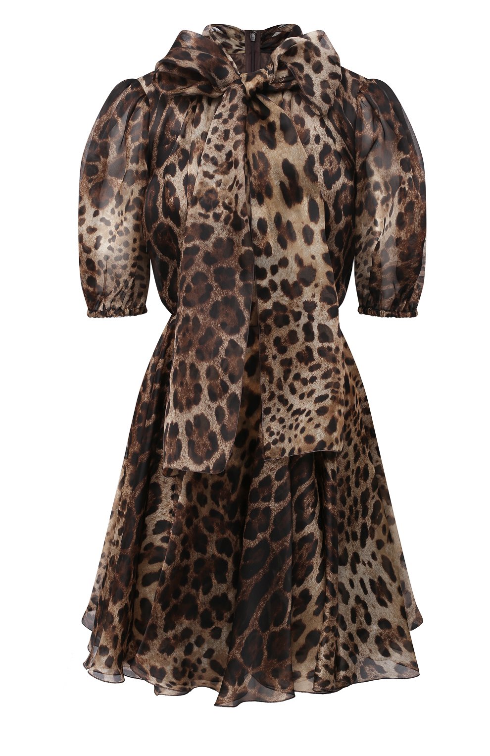 Платье Дольче Габбана леопард