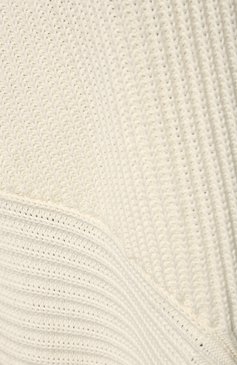 Женский хлопковый свитер RUBAN молочного цвета, арт. RSS22-40.1.64.10 | Фото 5 (Женское Кросс-КТ: Свитер-одежда; Рукава: Длинные; Длина (для топов): Удлиненные; Материал внешний: Хлопок; Стили: Кэжуэл)