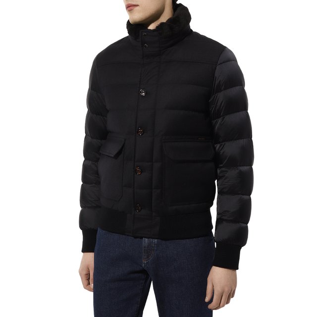 фото Пуховый бомбер fantoni-shl moorer