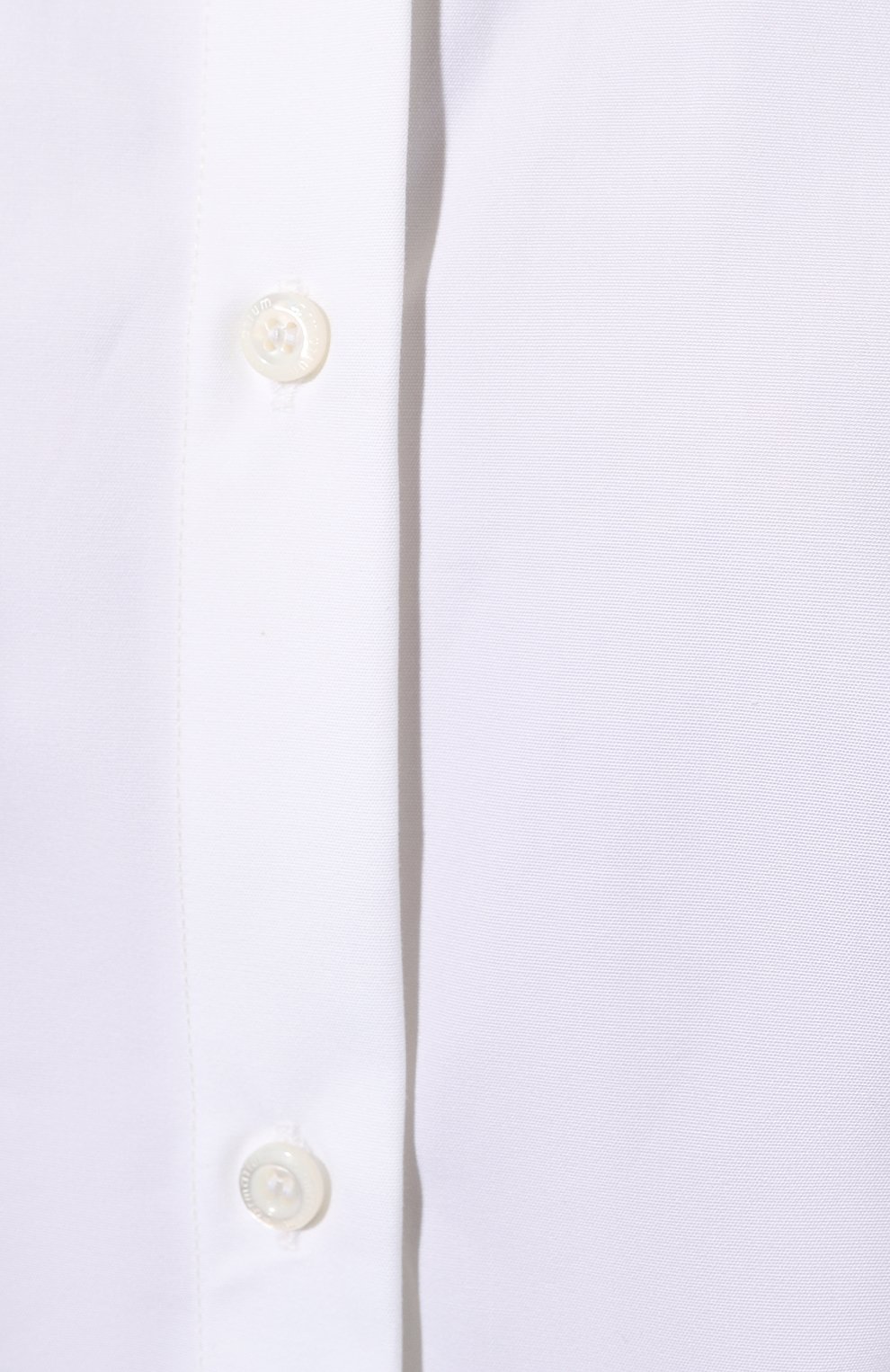 Женская хлопковая рубашка ARMARIUM белого цвета, арт. ARMTMT001/C001 | Фото 5 (Рукава: Длинные; Принт: Без принта; Женское Кросс-КТ: Рубашка-одежда; Длина (для топов): Стандартные; Материал сплава: Проставлено; Материал внешний: Хлопок; Драгоценные камни: Проставлено; Стили: Кэжуэл)