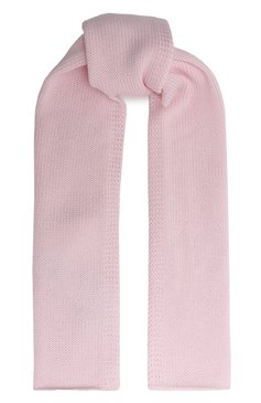 Детский шерстяной шарф CATYA розового цвета, арт. 327726 | Фото 1 (Материал: Текстиль, Шерсть; Материал сплава: Проставлено; Нос: Не проставлено)