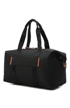 Женская дорожная сумка x-bag BRIC`S черного цвета, арт. BXG40203 | Фото 2 (Ремень/цепочка: На ремешке; Материал: Текстиль; Размер: large)