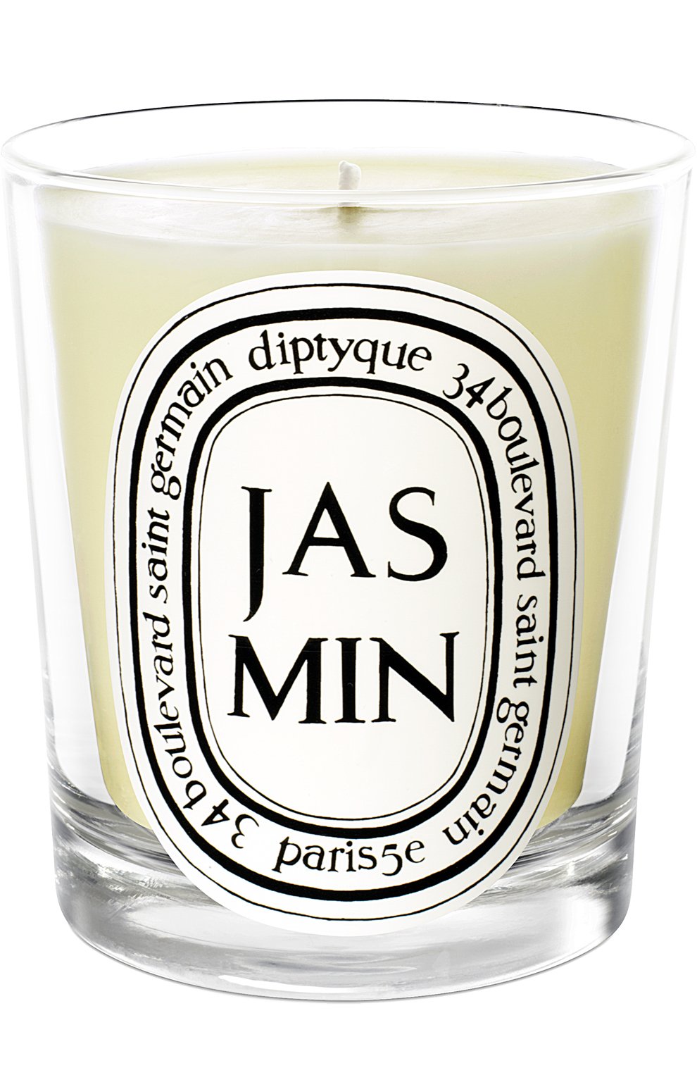 Свеча jasmin  DIPTYQUE бесцветного цвета, арт. 3700431400277 | Фото 1 (Статус проверки: Проверена категория; Ограничения доставки: flammable)