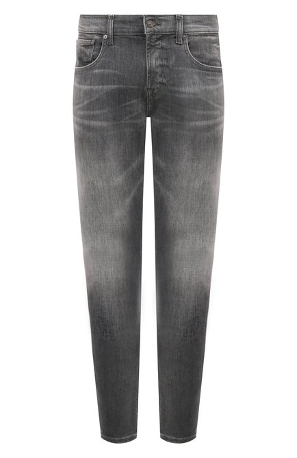 Мужские джинсы 7 FOR ALL MANKIND серого цвета по цене 37450 руб., арт. JSMXC110KN | Фото 1