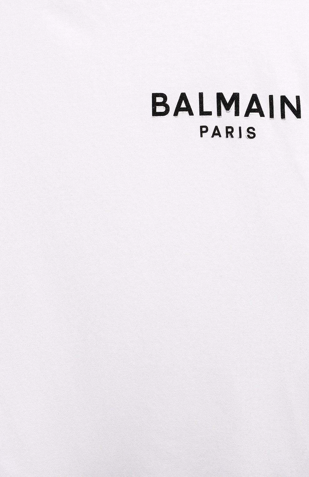 Хлопковый топ Balmain BS8A21 Фото 3