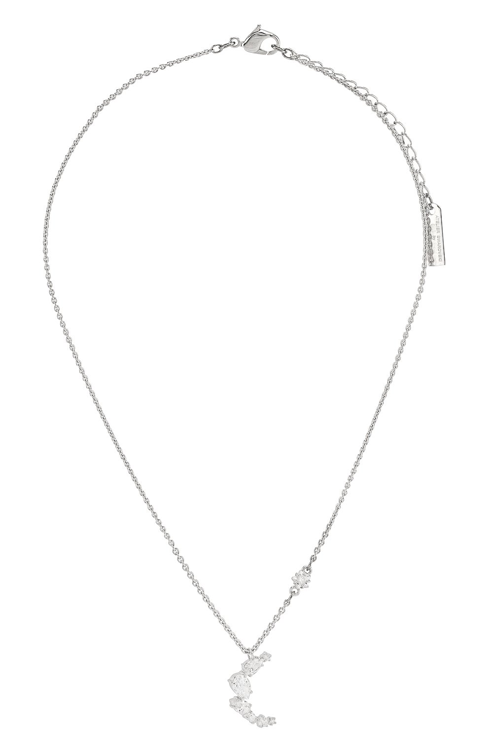 Женская подвеска moonsun swarovski x penelope cruz SWAROVSKI серебряного цвета, арт. 5508442 | Фото 1 (Статус проверки: Требуются правки, Проверена категория; Материал: Металл)