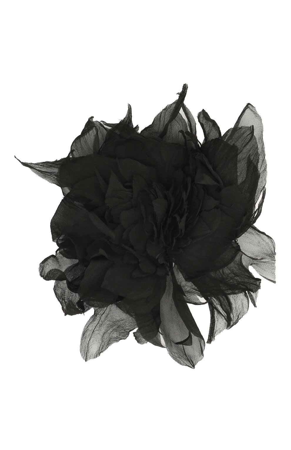 Женская брошь FLOWER ME черного цвета, арт. PION-NS003010L | Фото 1 (Материал: Текстиль)