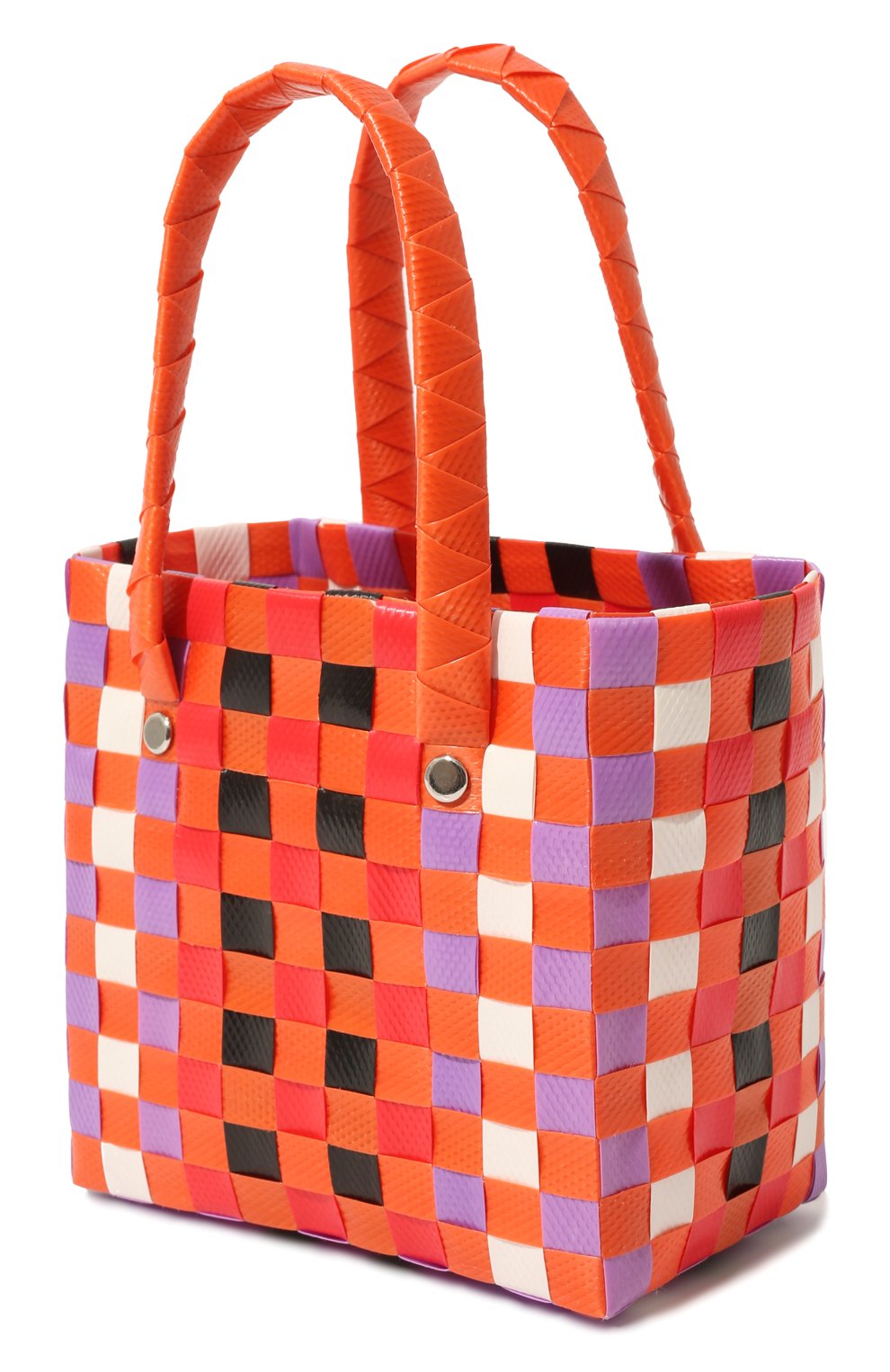 Детская сумка MARNI оранжевого цвета, арт. M00178-M00IW | Фото 2 (Материал: Экокожа)
