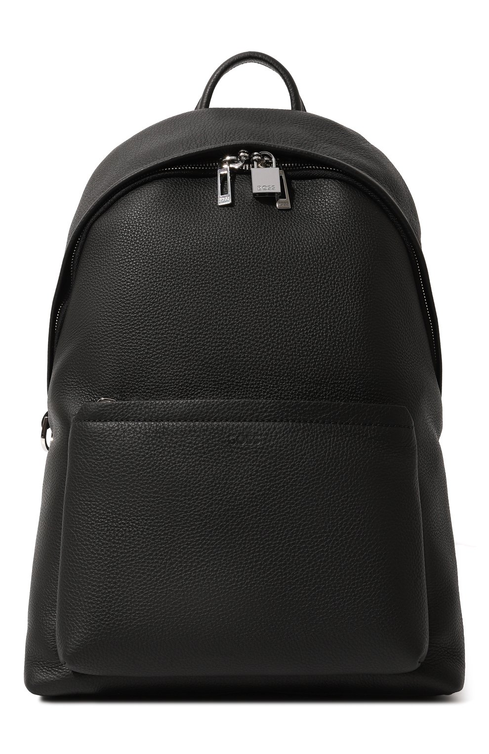 Кожаный рюкзак BOSS 50487324, цвет чёрный, размер NS