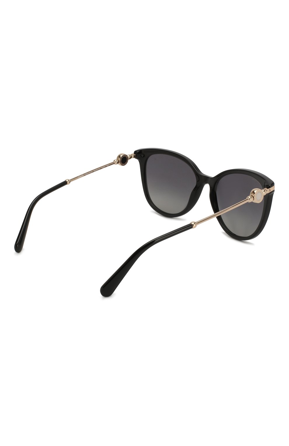 Женские солнцезащитные очки BVLGARI черного цвета, арт. 8206-501/T3 | Фото 4 (Региональные ограничения белый список (Axapta Mercury): Не проставлено, RU; Нос: Не проставлено; Тип очков: С/з; Статус проверки: Проверено, Проверена категория; Материал сплава: Проверено; Оптика Гендер: оптика-женское; Очки форма: Cat-eye)