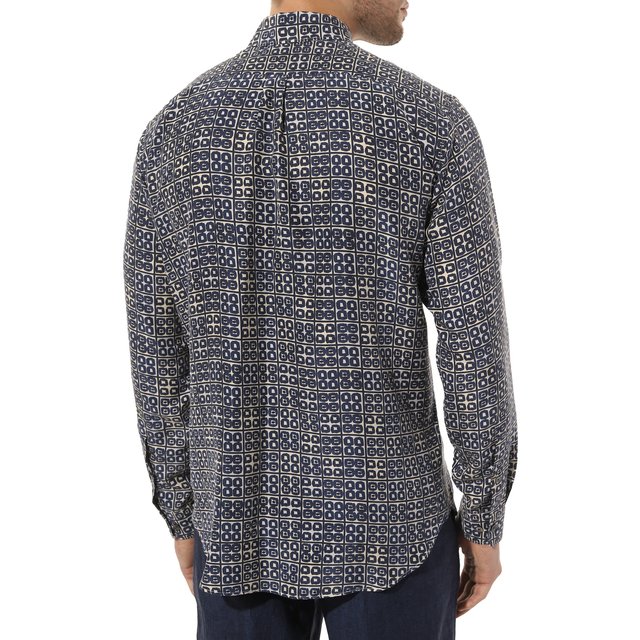 фото Шелковая рубашка corneliani