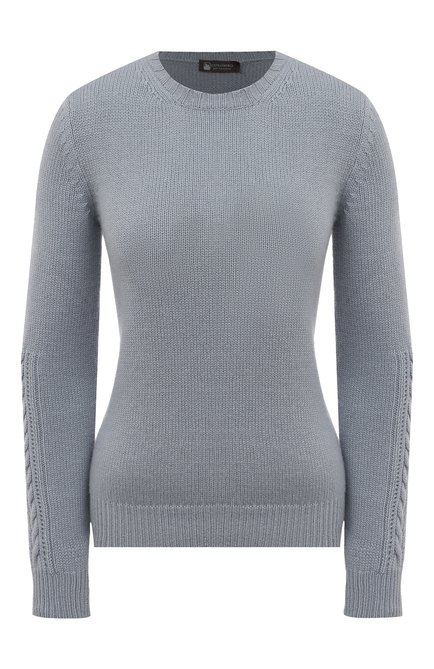 Женский кашемировый свитер COLOMBO светло-голубого цвета по цене 211500 руб., арт. MA04322/2-26KI | Фото 1