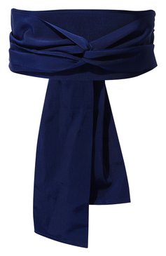 Женский текстильный пояс SARA ROKA синего цвета, арт. S1X7519/S456219 | Фото 1 (Материал: Текстиль; Материал сплава: Проставлено; Нос: Не проставлено)