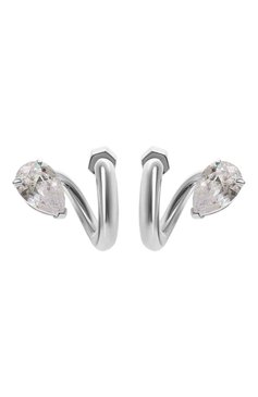 Женские серьги stealing beauty CAVIAR JEWELLERY серебряного цвета, арт. SB003 | Фото 1 (Материал: Металл)