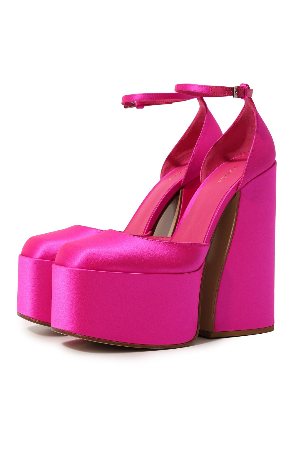 Текстильные туфли Le Silla розового цвета