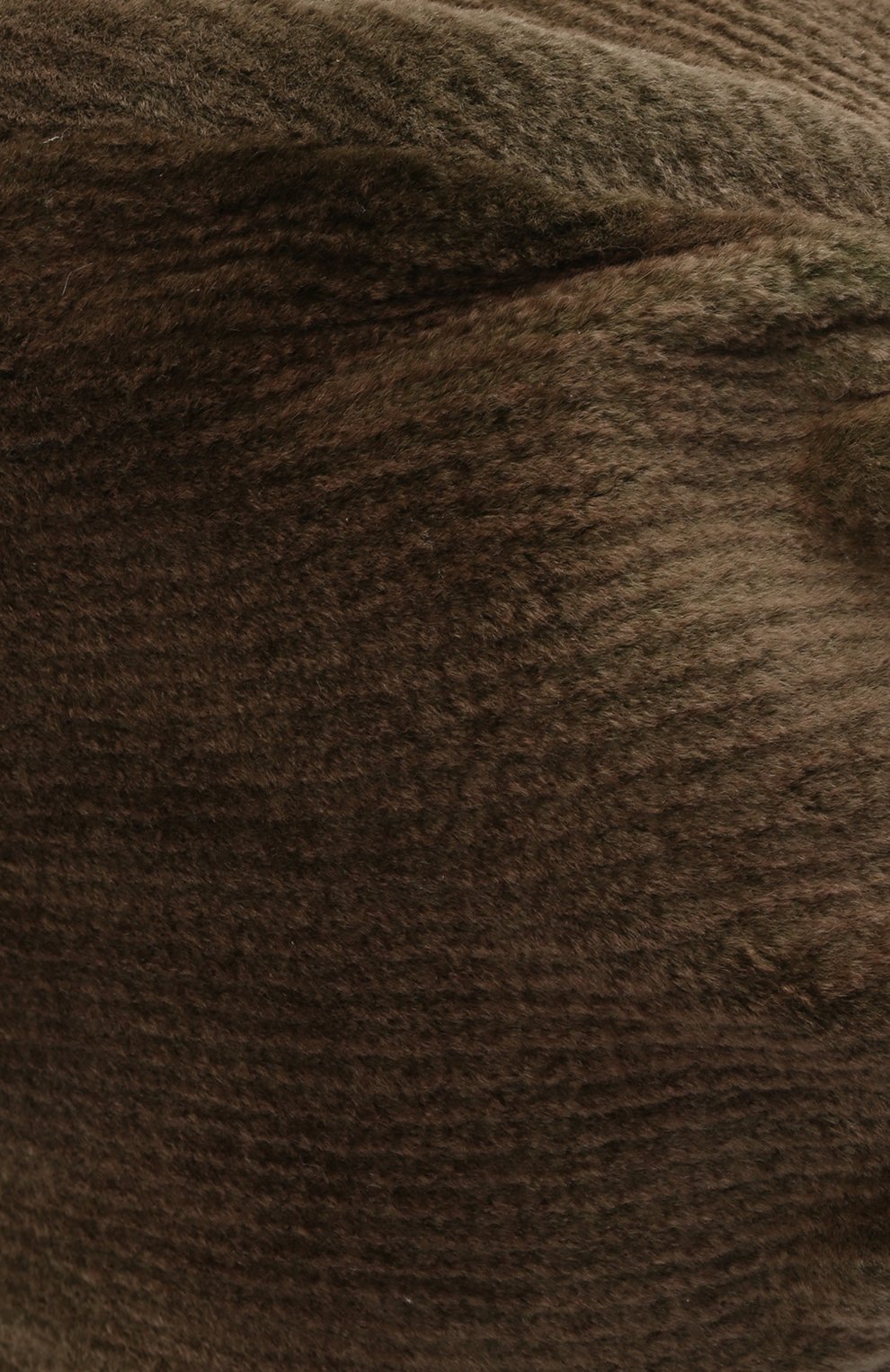 Женская шапка-чалма бэлла из меха норки FURLAND зеленого цвета, арт. 0176300150046600000 | Фото 4 (Материал: Натуральный мех)