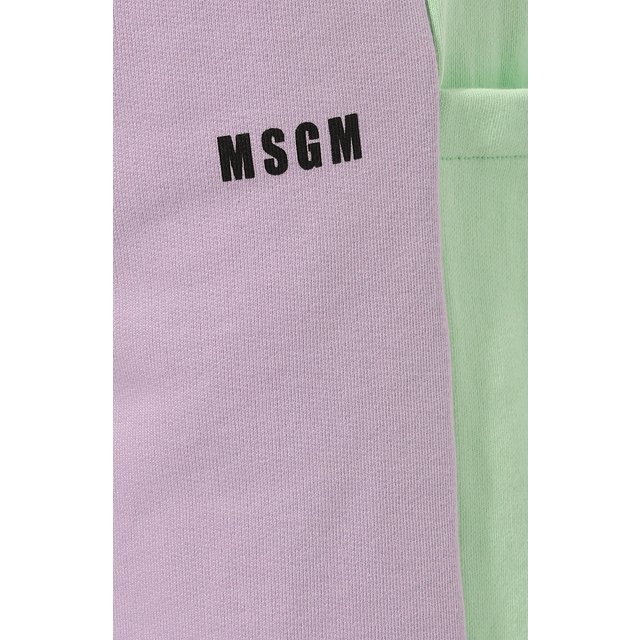 Хлопковые шорты MSGM  3446MB02 237299 Фото 5